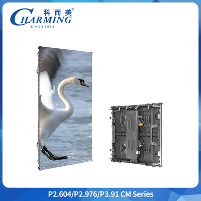 จอแสดงผลให้เช่าสำหรับงานกลางแจ้ง โครงสร้างแบบแยกส่วน IP65 รูปทรงต่างๆ 500X500/500X1000X79 มม.