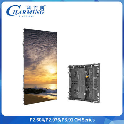 จอแสดงผล LED กันน้ำกลางแจ้ง P3.91 IP65 ขนาด 500x1000MM หน้าจอเช่า