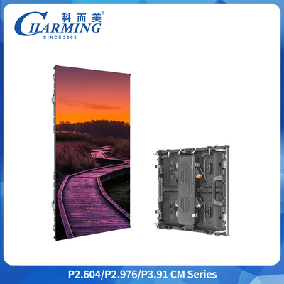 CM Series Outdoor LED Display 500x500mm IP65 โลหะอัลลูมิเนียมกันน้ํา