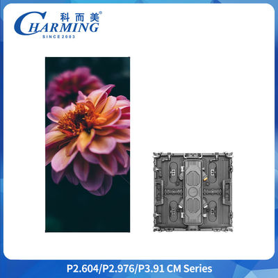 P3.91 ผนังวิดีโอ LED 500x500mm IP65 หน้าต่างนอก