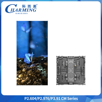 500x500mm 500x1000mm อัลลูมิเนียมสกัดเหล็ก LED วิดีโอ ผนังจอ IP65 กันน้ํา