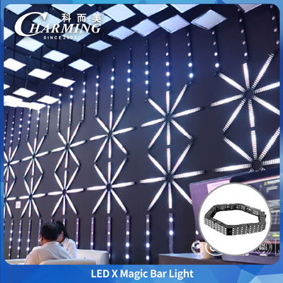 ผลิตภัณฑ์ที่น่ารักสําหรับสถานที่พักผ่อนและบันเทิง LED X Magic Bar การออกแบบแบบจําลอง LED X Magic Bar RGB LED Pixel Bar สําหรับกิจกรรมบันเทิง