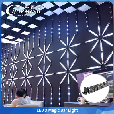 การออกแบบรูสกรู ผลิตภัณฑ์ดั้งเดิมของ Charming LED X Magic Bar การออกแบบแบบแยกส่วน ผลิตภัณฑ์ Charming LED X Magic Bar RGB LED Pixel Bar สำหรับงานอีเวนต์บันเทิง