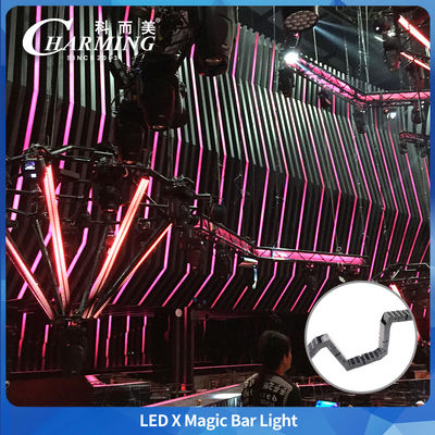 ไฟ LED X Magic Bar จัดแต่งทรงผมง่ายสำหรับติดตั้งบนผนัง ไฟ LED X Magic Bar RGB Pixel Bar สำหรับงานอีเว้นท์บันเทิง