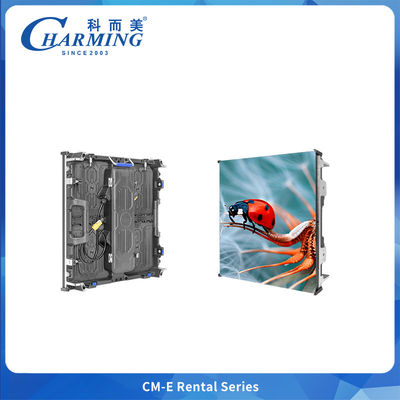 Ultra-thin 79mm Rental Led Display Cabinet การบูรณาการสายไฟสําหรับงานคอนเสิร์ต