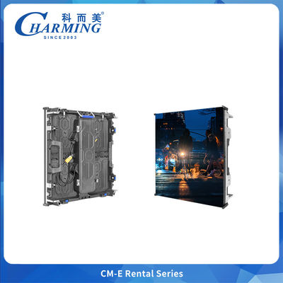แผนผนังวิดีโอโฆษณากลางแจ้ง LED 500x500 ความละเอียด 8K หน้าจอเช่าติดตั้งผนังกันน้ํา