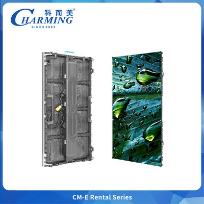 ความแข็งแรง แอลลูมิเนียมสแตนเลียจ้าง Led Display Cabinet การบูรณาการสายไฟสําหรับงานคอนเสิร์ต