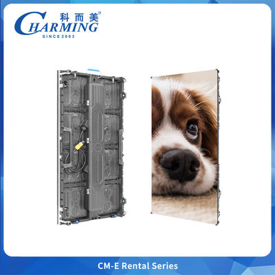 Ultra-thin 79mm Rental Led Display Cabinet การบูรณาการสายไฟสําหรับงานคอนเสิร์ต