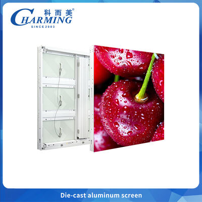 ภายนอก กันน้ํา ติดตั้งคงที่ P6.66 Led Display Screen Led Wall สําหรับโฆษณา ขนาดที่กําหนดเอง LED Video Wall