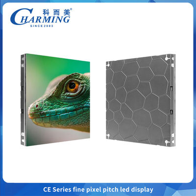 จอแสดงผล LED Fine Pitch การออกแบบโมดูลาร์ในร่ม 8K รีเฟรช Magnetic Front Access การประกบหลายขนาดสำหรับการติดตั้งแบบคงที่