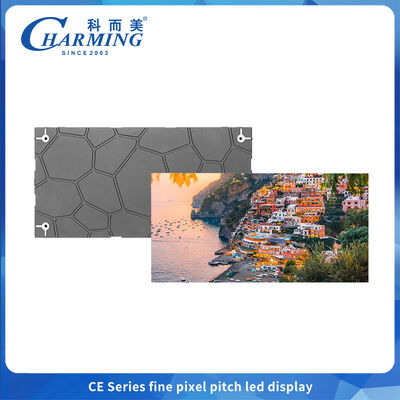 หน้าจอ LED ในร่ม P1.53 อัตรารีเฟรชสูง พิกเซลเล็ก เหมาะสำหรับห้องประชุมองค์กร