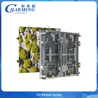 IP65 ตู้จอ LED นอก 500x500mm 15m ความสูงการยก การบํารุงรักษาด้านหน้าสําหรับเวทีเช่า