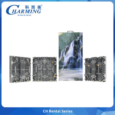 CH Series Outdoor Curved LED Screen 500x500mm ±22.5° ปรับ IP65 3500nit สําหรับการเช่าเวที