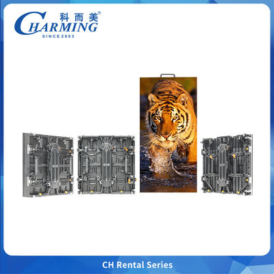 รูปแบบสร้างสรรค์ ดิสเพลย์ภายนอก P3.91 กระเป๋าสตางค์มุมขวาที่โค้งและยืดหยุ่น 7680Hz สําหรับงานเทศกาลคอนเสิร์ต