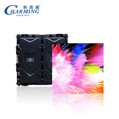 IP65 ALUMINUM ALLOY WATERPROOF OUT DOOR LED VIDEO DISPLAY SCREEN P4 ระดับสีเทาสูง 7680HZ
