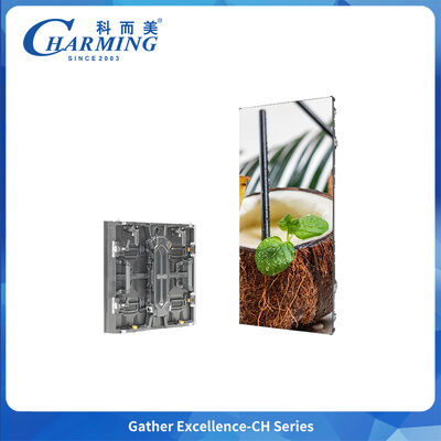 จอจอ LED สําหรับเช่า รวมกันความหนาสลม 84 มิลลิเมตร และน้ําหนักตู้อย่างน้อย 6.6 กิโลกรัม สําหรับการขนส่งและการติดตั้งอย่างรวดเร็ว