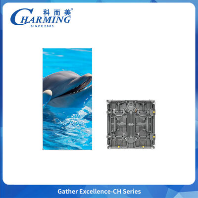 หน้าจอ LED กลางแจ้ง P3.91 Ultra-Thin 84mm ด้วยอัตราการปรับปรุงสูง 7680Hz สําหรับการให้เช่าโฆษณา