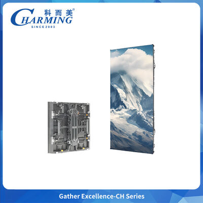 บูธแสดงสินค้า P3.91 จอ LED น้ำหนักเบา เชื่อมต่อไร้รอยต่อ เช่าสำหรับงานแสดงสินค้า