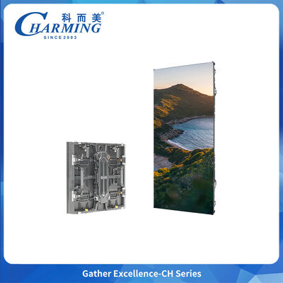 ผนังวิดีโอ LED ในภายนอกที่มี P3.91 Pixel Pitch 7680Hz อัตราการปรับปรุงและ IP65 กันน้ําสําหรับจอความสว่างสูง