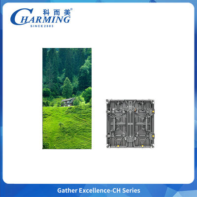 CH-Pro Series Outdoor Automatic Corner LED Cabinet P3.91 กุญแจใหญ่สําหรับรถเช่าความถี่สูง
