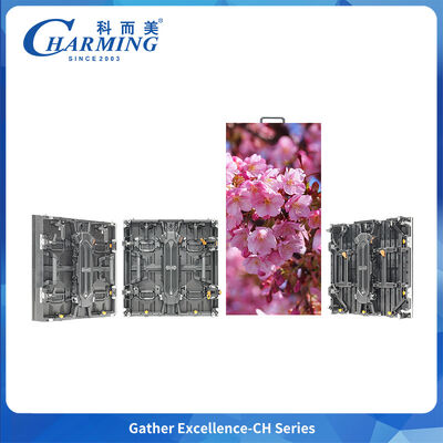 ตู้ LED ขอบภายนอก P3.91 4000nits Arc Lock System สําหรับพื้นหลังเวทีคอนโคเวฟคอนเวกซ์