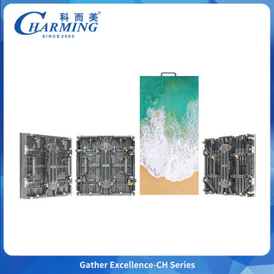 จอแสดงผล LED กลางแจ้งรีเฟรชสูง – อะลูมิเนียมหล่อ, ระดับ IP65, 3500+ CD/m²