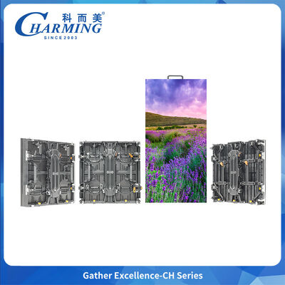 ผนังวิดีโอ LED กลางแจ้งพร้อมอัตราการรีเฟรช 7680Hz กันน้ำ IP65 และขนาดตู้ 500x500 มม. สำหรับการโฆษณาที่มีชีวิตชีวา