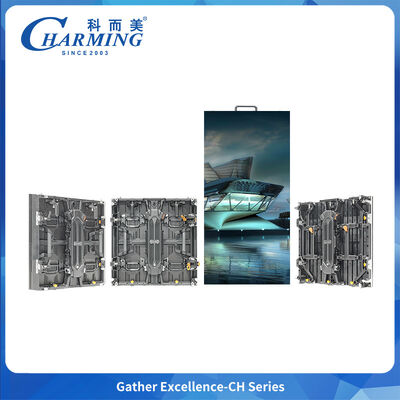 มือถือพิเศษ P3.91 Led Commercial Display กล่องควบคุม Lock หนึ่งคลิก Degaussing หน้า & การบํารุงรักษาหลัง กันน้ํา CH