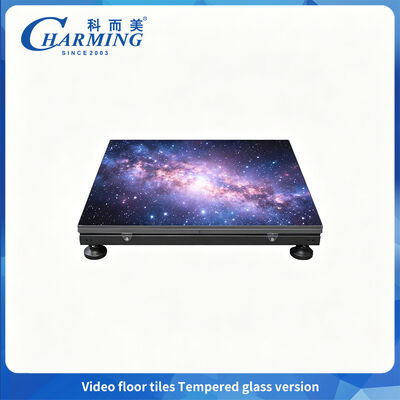 ป้องกันหน้า IP65 กระจกกระชับพื้นเต้นรํา LED เลือกรองเท้าหรือการติดตั้ง Track