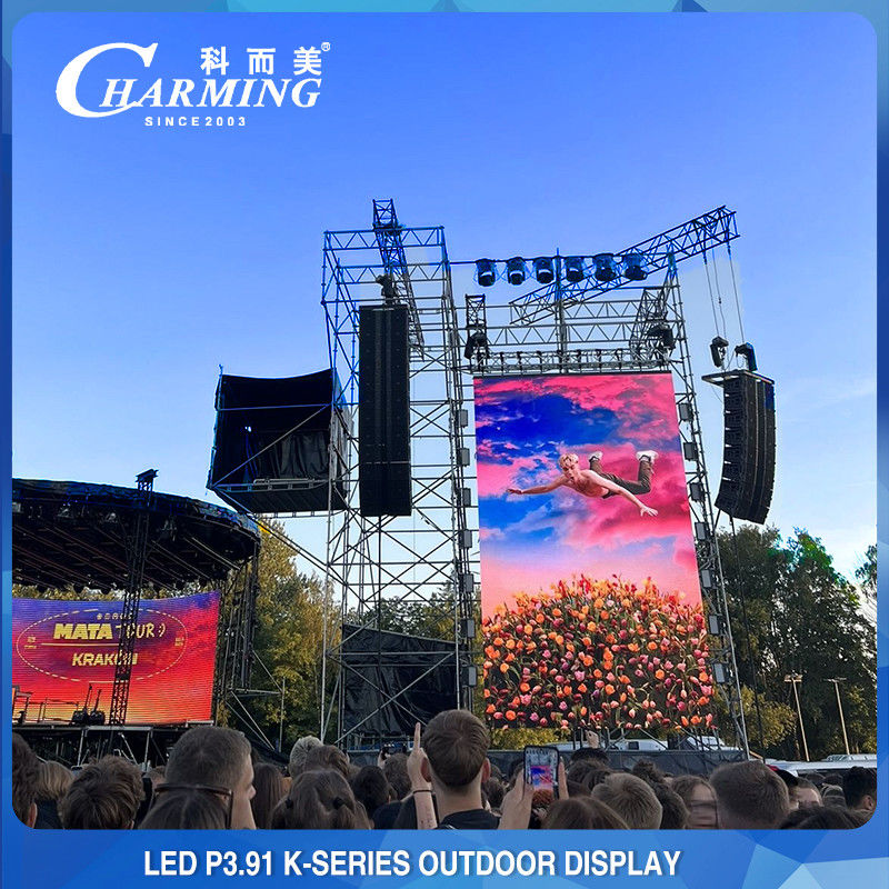 Smart Light Strip P3.91 LED Display สำหรับเช่าคอนเสิร์ต Livehouse Stage