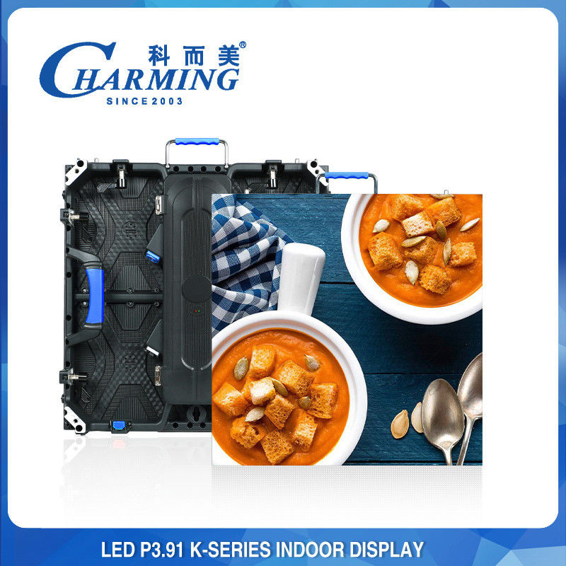2.6MM Pixel Pitch Indoor Led Display ด้วยน้ําหนักห้อง 13.5Kg และวัสดุเหล็กอัลลูมิเนียม