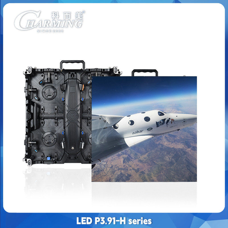 ภายนอก P3.91H ซีเรียร์จอแสดงด้วยวัสดุเหล็กอัลลูมิเนียมสําหรับงานเช่า