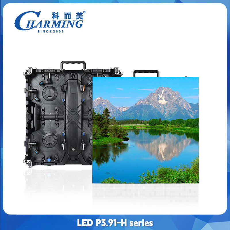 P3.91 แผ่น LED ให้เช่า IP65 3840 ความสดชื่นสูง สําหรับกิจกรรมกลางแจ้ง คอนเสิร์ตเวที
