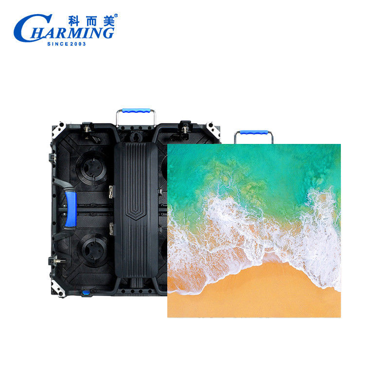 หน้าจอ LED Full Color Hd P3.91 วิดีโอพร้อมกระเป๋าอัลลูมิเนียมสําหรับโฆษณา