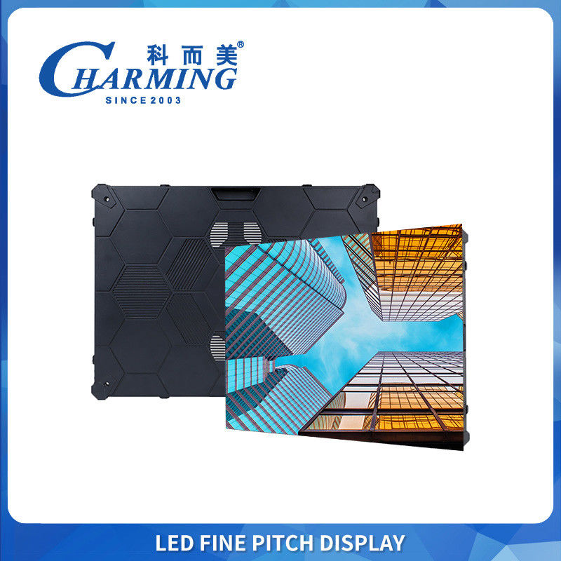 หน้าจอ LED ภายในชั้นสูงสําหรับห้องประชุมและห้องแสดงภาพ 8K การบํารุงรักษาด้านหน้า 6 พิกเซล Pitches ขนาดยืดหยุ่น