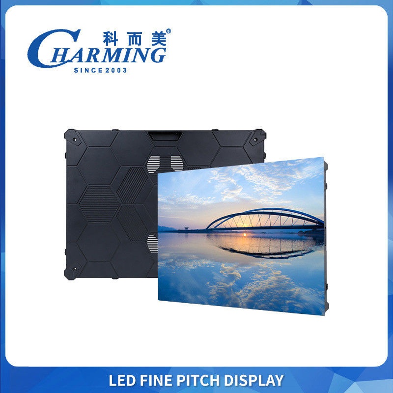 จอแสดงผล LED ภายในอาคารประสิทธิภาพสูงสำหรับการติดตั้งแบบถาวร P2.5 การบำรุงรักษาด้านหน้า อัตรารีเฟรช 8K สำหรับวิดีโอวอลล์