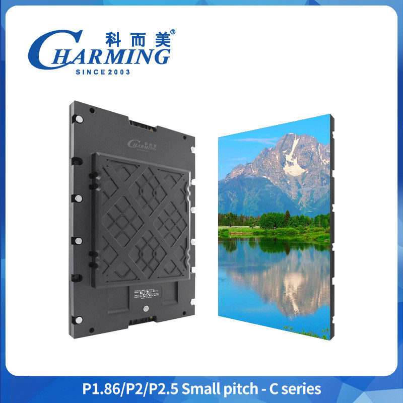 320x480mm Fine Pitch LED Display 1.86mm 2mm 2.5mm Pixel Pitch HD การโฆษณา LED วิดีโอวอล์