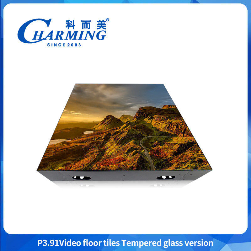 Led Dance Floor กันน้ํา 3D แผ่นพื้นเต้นรําภายในบ้าน งานแต่งงาน งานเทศกาลดนตรี ศูนย์การค้า