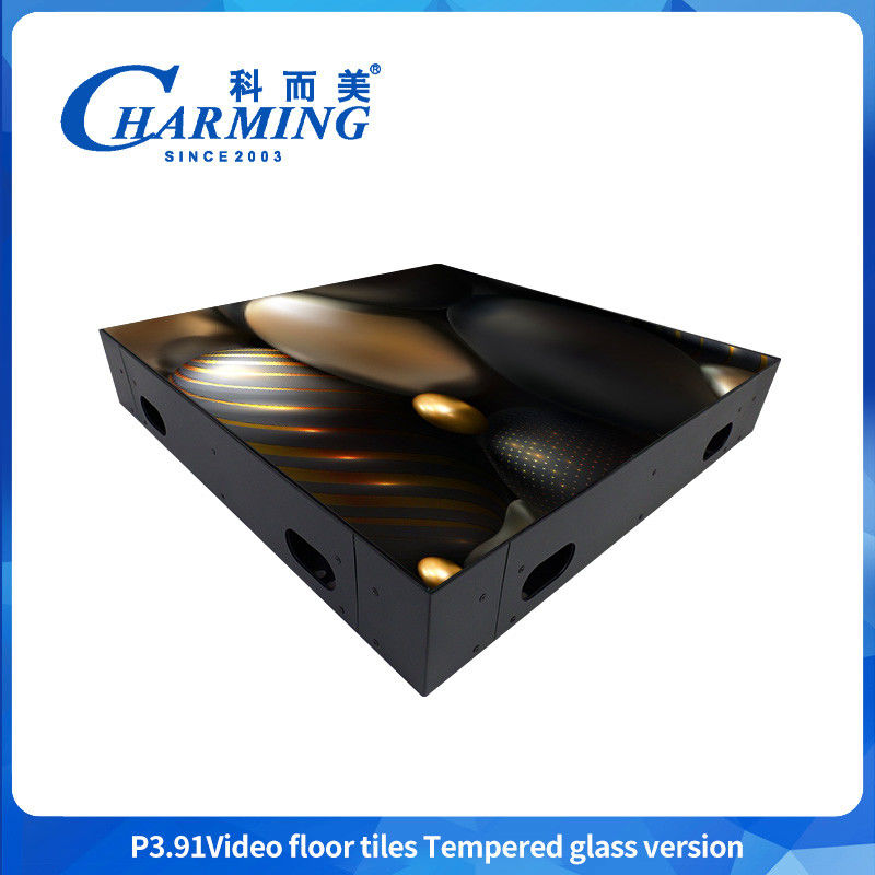 P3.91 กระเบื้องพื้นเต้นรํา Led กระเบื้องพื้นเต้นรําแบบโมดูล