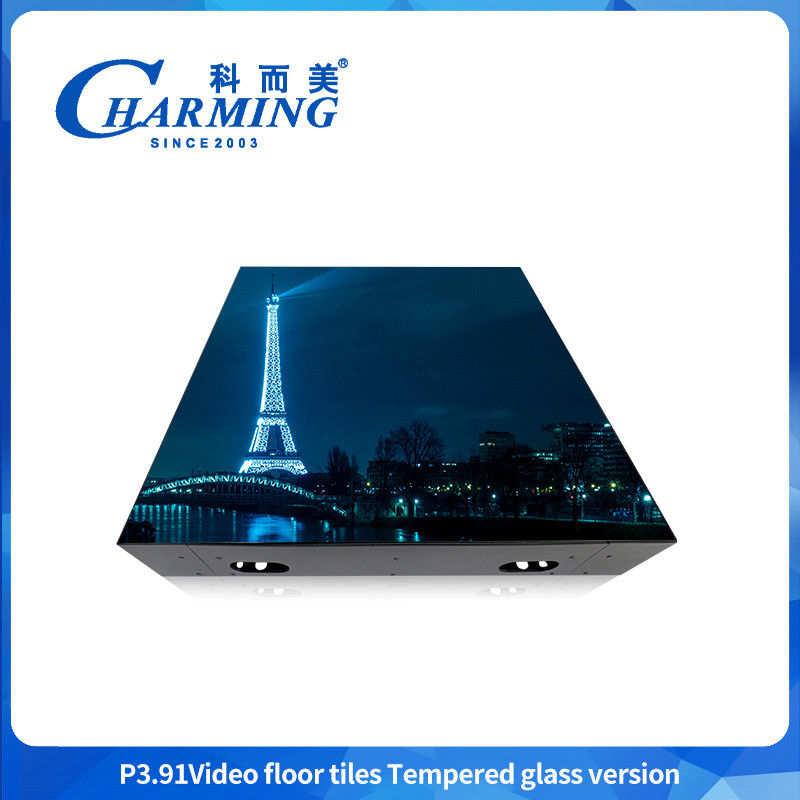 P3.91 รุ่นกระจกกระชับกระจก Ultra-Clear Display วิดีโอ กระเบื้องพื้นเต้น สําหรับกิจกรรมเช่าภายในและภายนอก การบํารุงรักษาความเร็วเร็ว