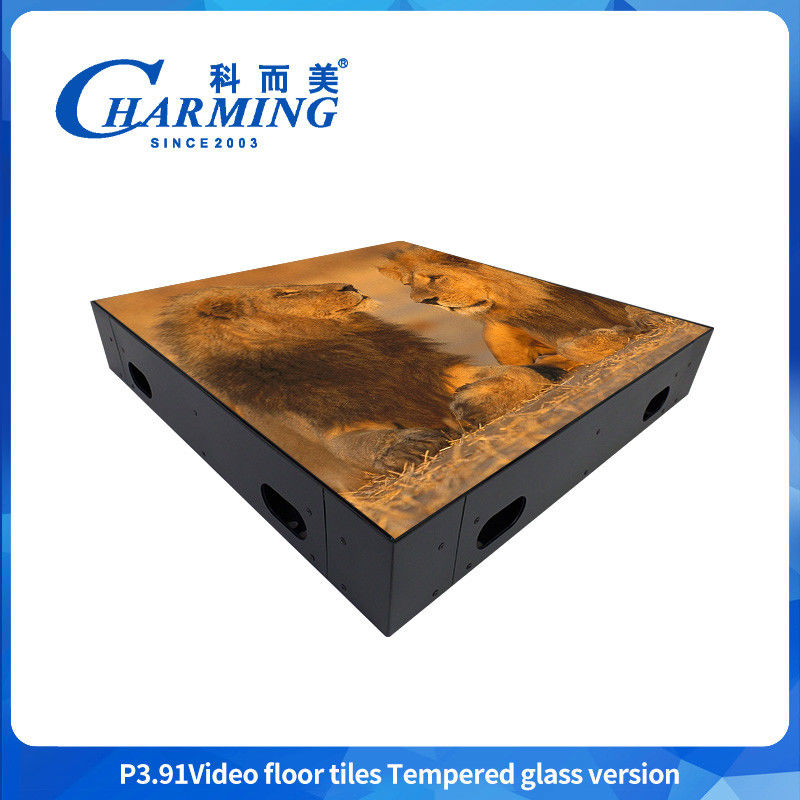 500X500Mm Indoor P3.9 Interactive Stage Dance Floor LED วิดีโอวอล์ด จอแสดงภาพ