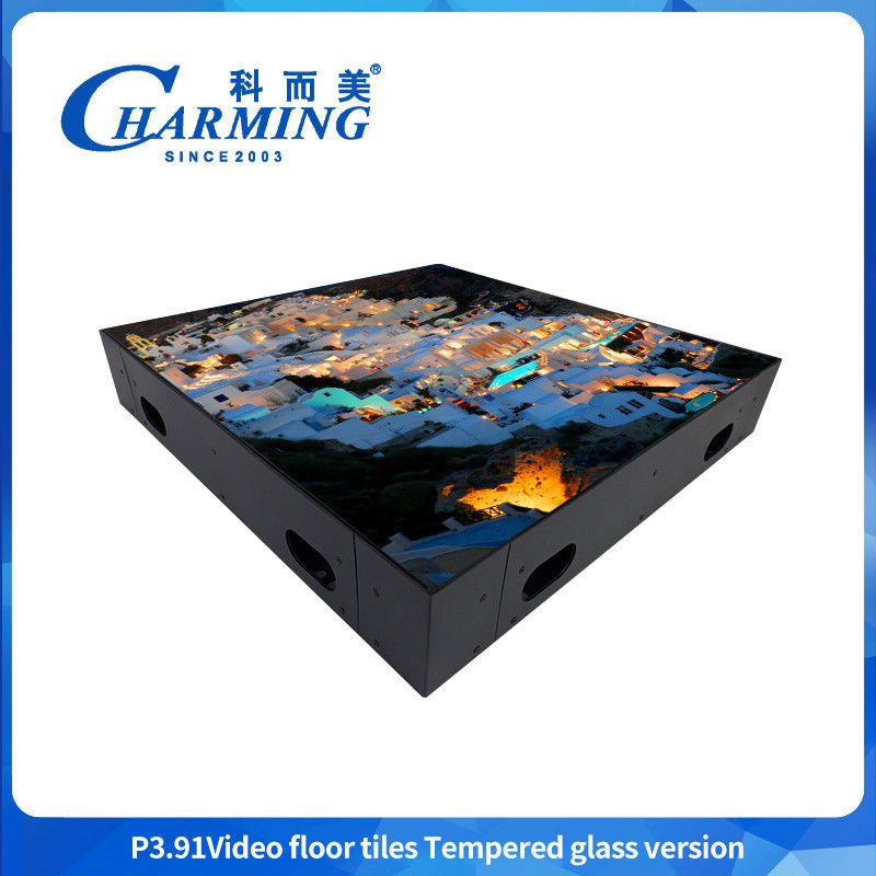 50x50CM Led Dance Floor P3.91 กระเบื้องพื้นวิดีโอ