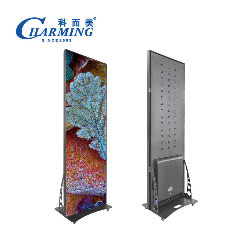 ขับเคลื่อน P1.86-P2.5 ประกาศดิจิตอลภายใน Led Poster Display Led Video Wall
