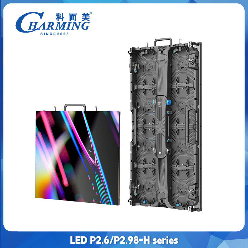 หน้าจอจอ LED แบบครบวงจร P2.6 ซีรีส H หน้าจอจอภายนอกที่มีความสว่างสูงและอัตราการอัพธ์ใหม่
