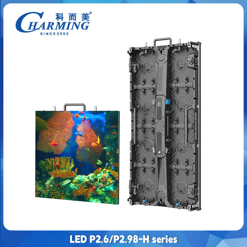 ขายร้อน อัลลูมิเนียมสลัด H Series P2.6 หน้าจอแสดงภาพกลางแจ้งที่มีประสิทธิภาพสูงและอัตราการอัพเดทสูง