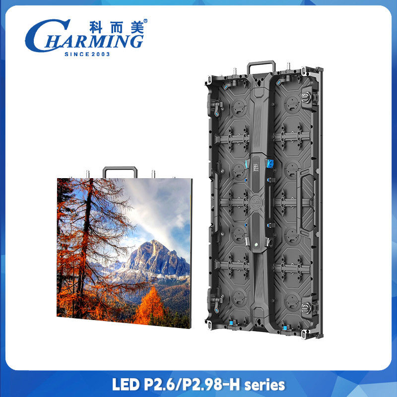 ผนังจอ Led Outdoor P2.6 P3.91 P4.81 จอ LED ให้เช่าแบบเต็มสี 500x500mm 500x1000mm