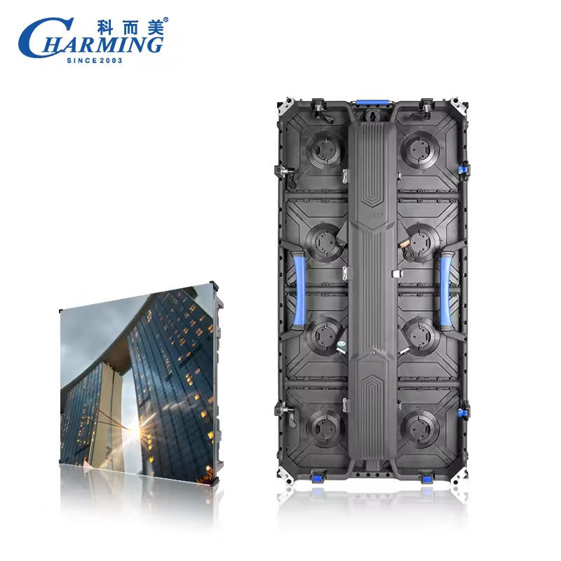 น้ําหนักเบาบางสุดมุมมองที่กว้างมาก P2.6 LED Outdoor Screen