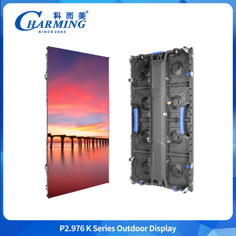 ความเร็วในการส่งไว P2.976 วิดีโอภายนอก Fullcolor LED Display IP 65 K Series วิดีโอในไนจีเรีย