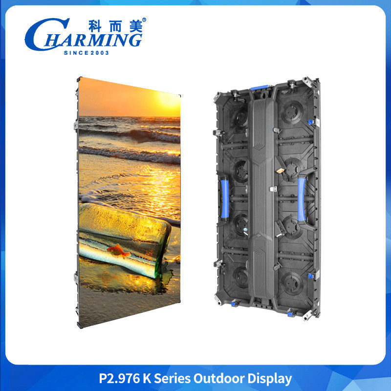 ความละเอียดสูง P2.6 P2.98 ให้เช่า LED Display Screen Board LED Wall 8K กันน้ํา