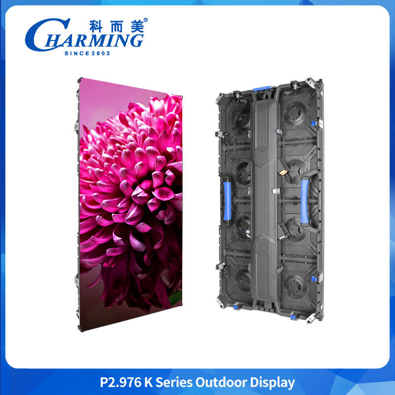 ภายนอก 3d โฆษณา LED Screen P2.976 K โฆษณาวงจรแผนภูมิ LED โบลด์